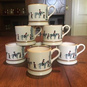 Beautiful Decorated By Hand Bridgewater cups (7)